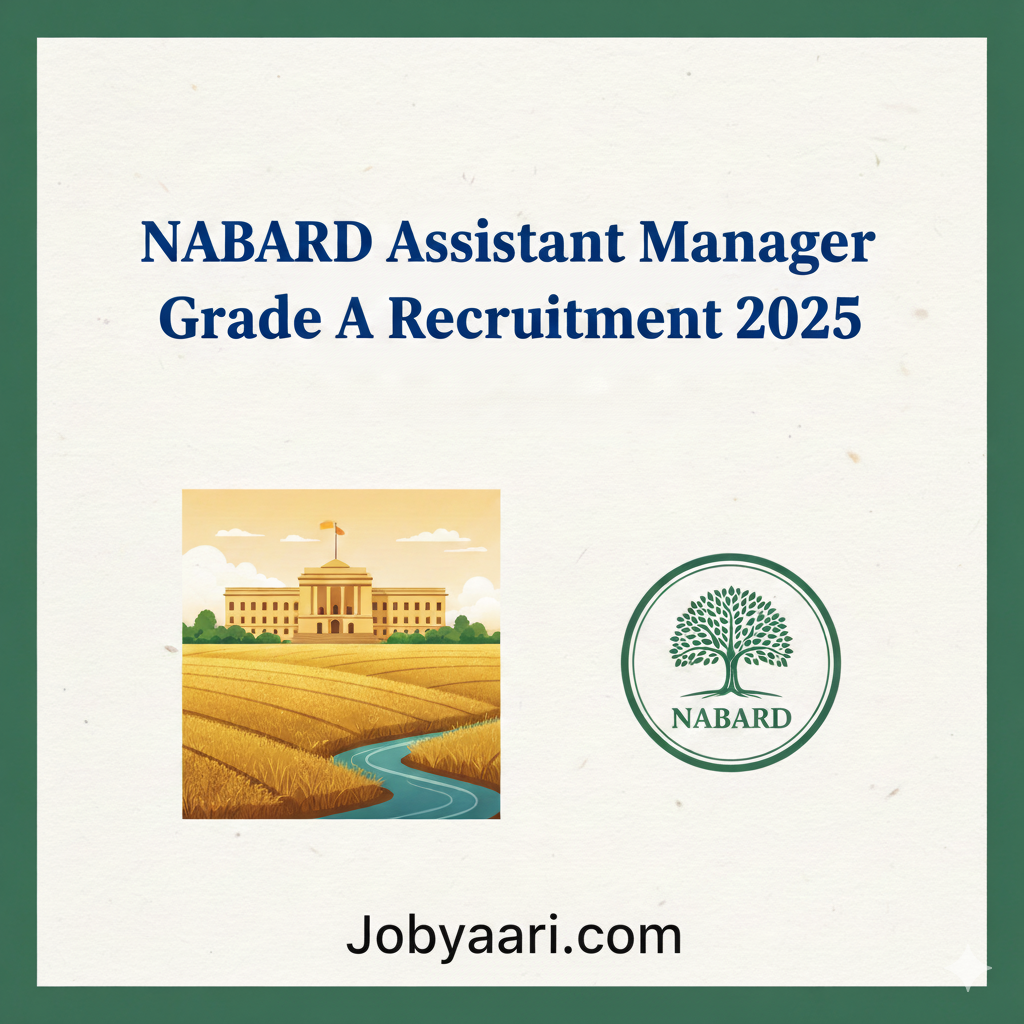 NABARD Grade A Recruitment 2025: Notification Out for 91 Posts, Apply Online at nabard.org