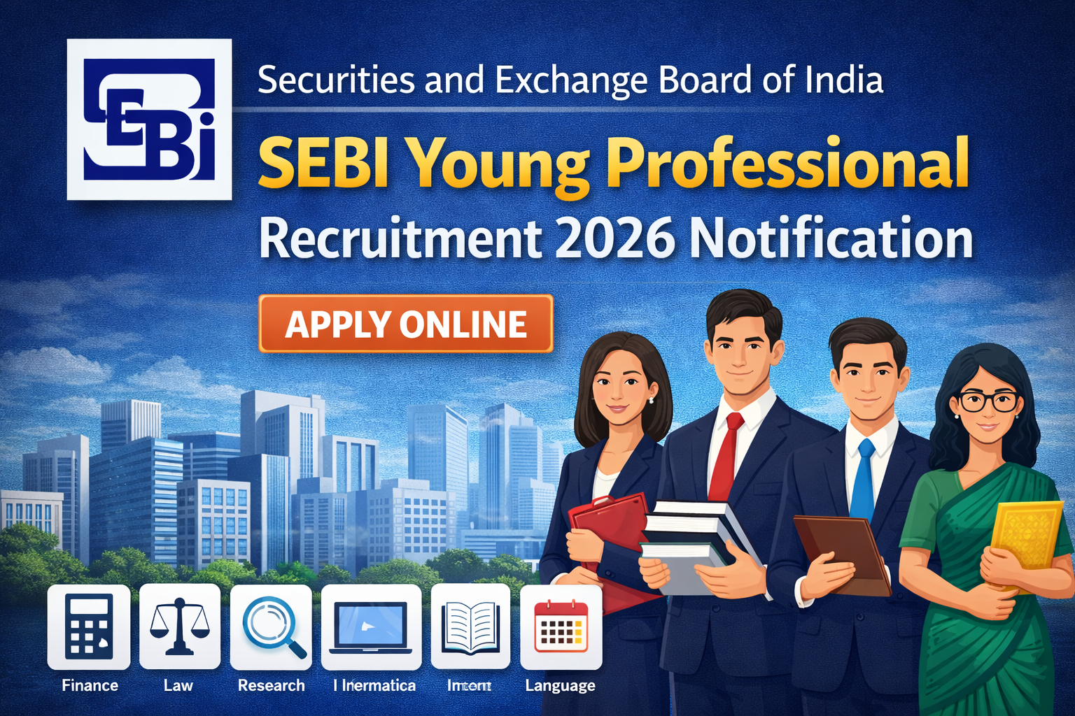SEBI Young Professional Recruitment 2026 Notification | Apply Online
